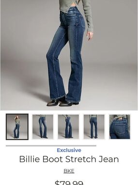 BKE Billie Boot Stretch Jean 26 X 36